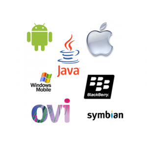 iphone, android, blackberry, palm, ovi ve windows